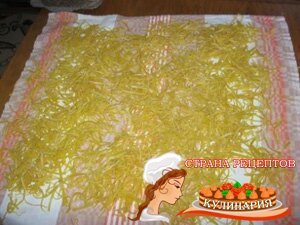 суп лапша